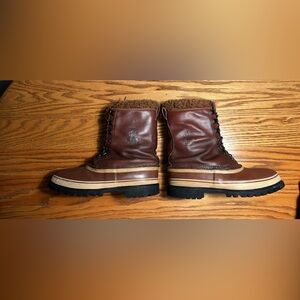 Sorel Kaufman “Stag” Snow Boots Size 10 Made in Canada